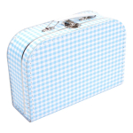 Kinderkoffertjes Stippen - 25 cm - Diverse kleuren (25-8016)